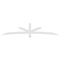 Ekena Millwork Alberta Architectural Grade PVC Gable Bracket, 108"W x 22 1/2"H x 2"D x 4"F, 5/12 Pitch GBP108X23X0204ALB00 - alternate 4